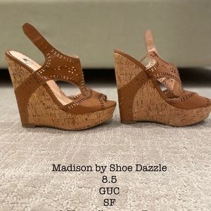 Madison by Shoe Dazzle Wedges